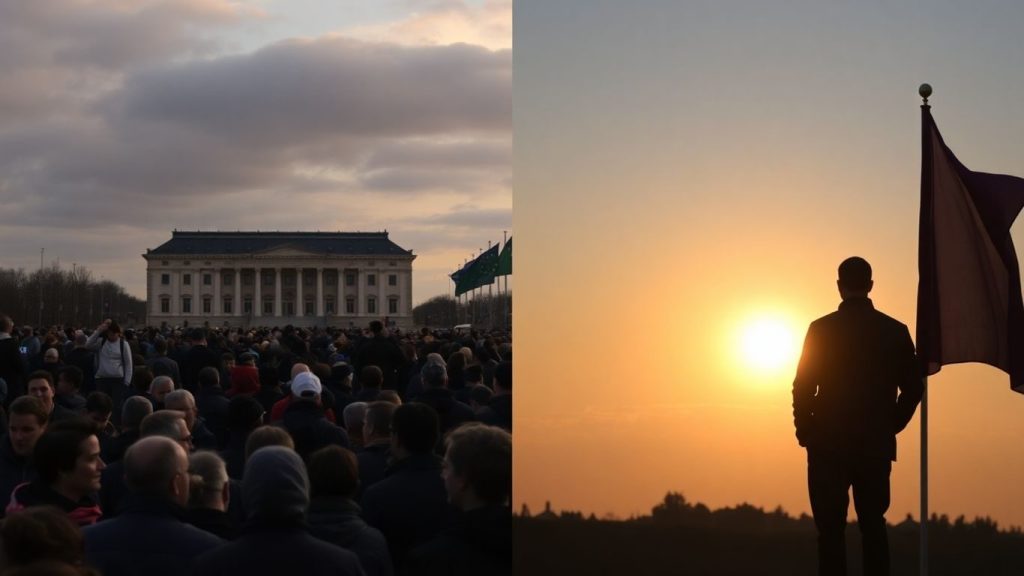Alegeri europene vs. interese naționale: cine câștigă cu adevărat? 1 Parlament European versus steag național sub soare.