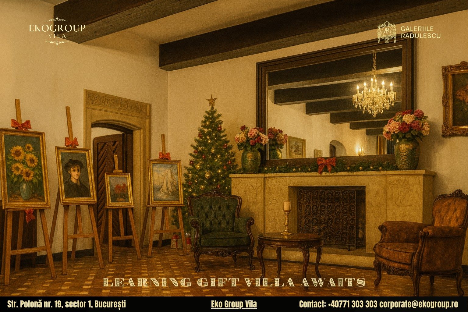 Cadouri de Crăciun copii: O Vizită Magică la Expoziția „Crăciunul anilor ’30” de la Eko Group Vila